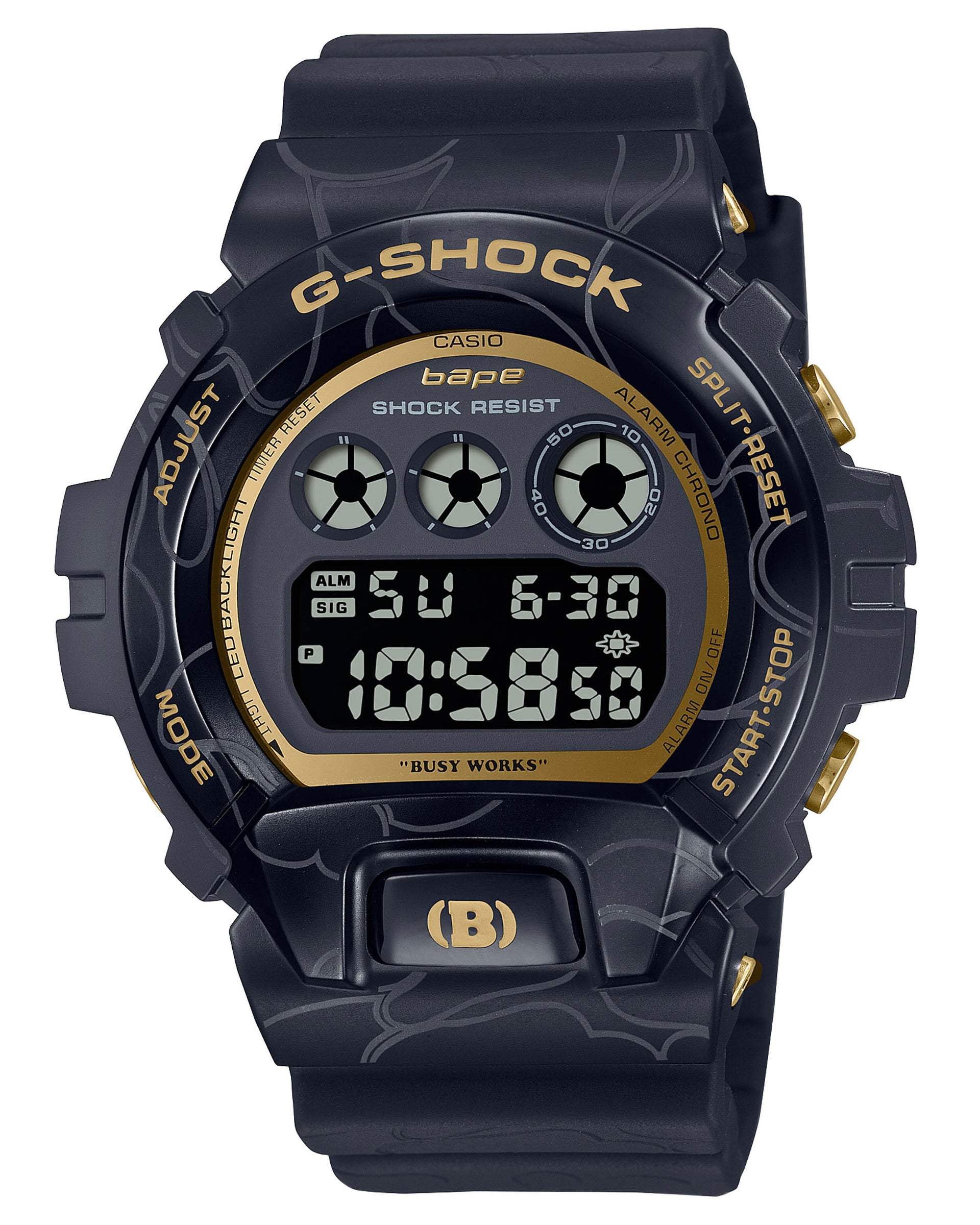 G-SHOCK x BAPE GM6900BAPE-1