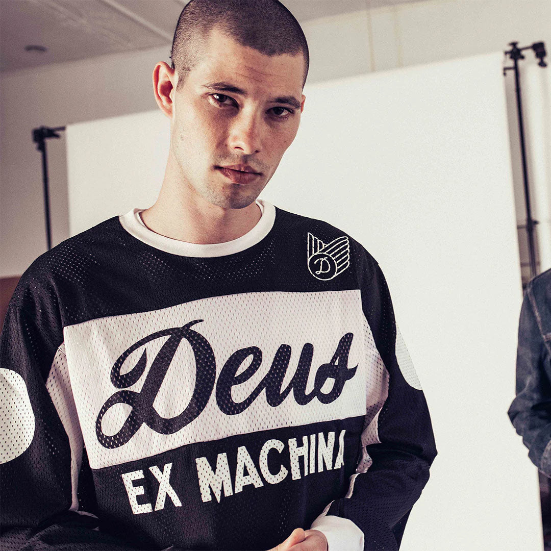 Saber Moto Jersey Black