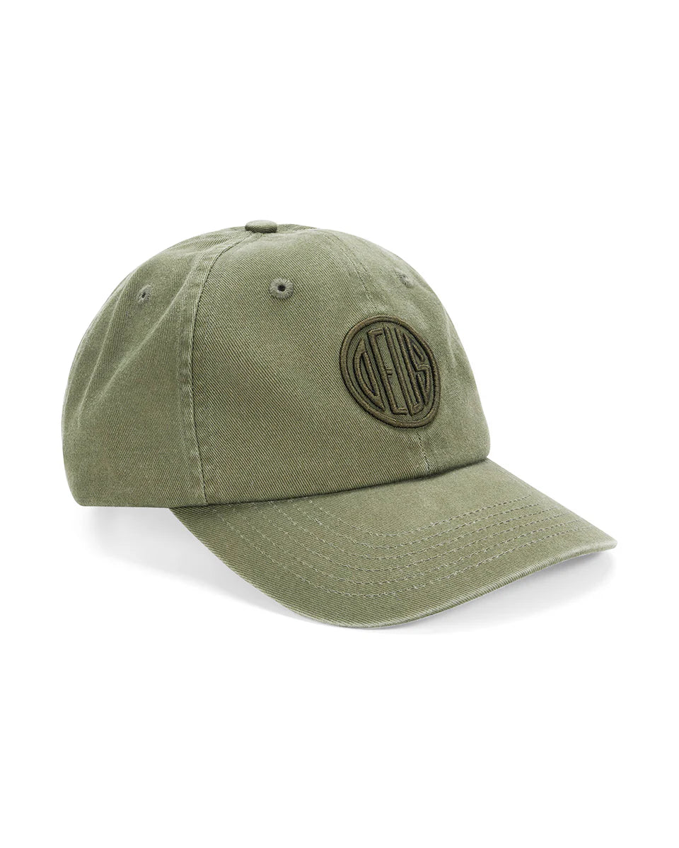 Pill Logo Dad Cap Pine Green
