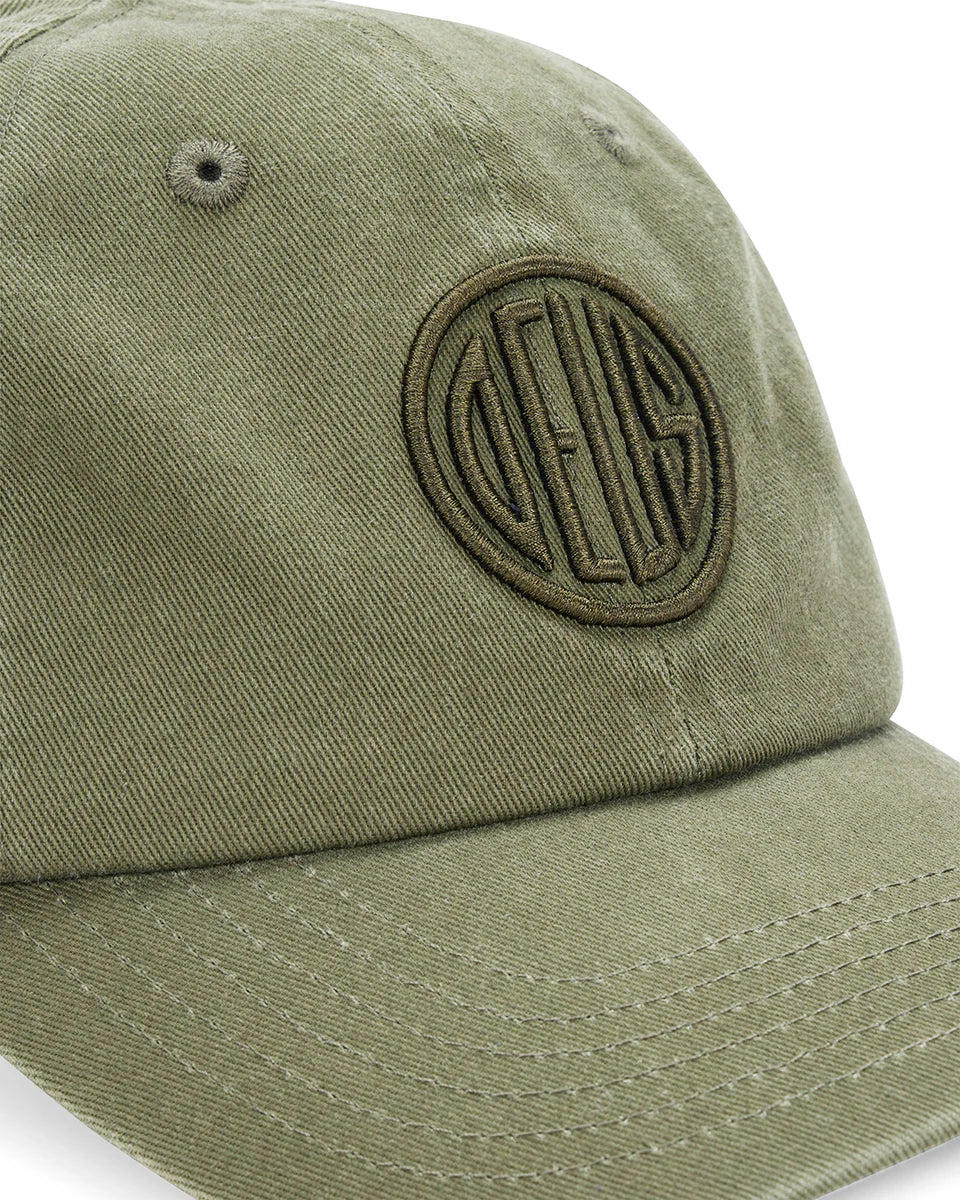 Pill Logo Dad Cap Pine Green