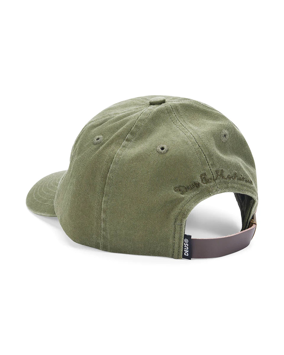 Pill Logo Dad Cap Pine Green