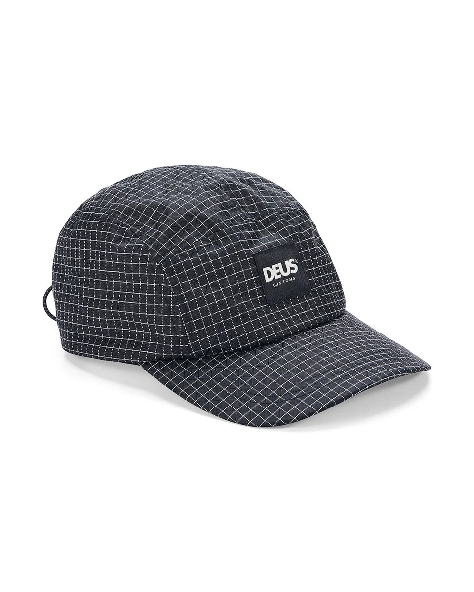 Tower 5 Panel Cap Black
