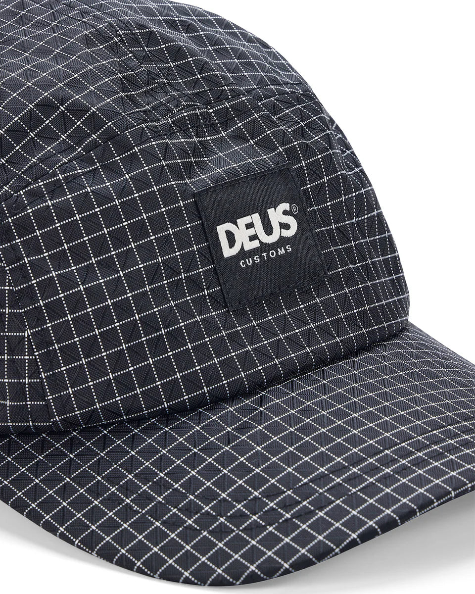 Tower 5 Panel Cap Black