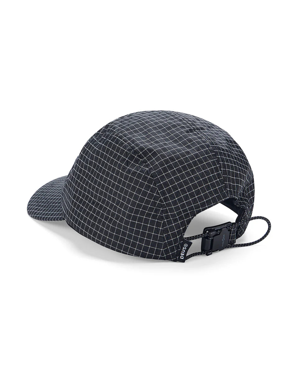Tower 5 Panel Cap Black