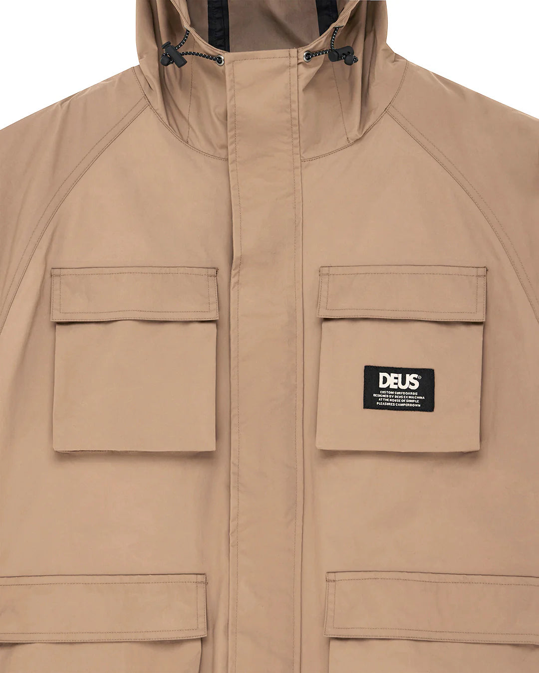 Dawny Waterproof Anorak Camel Brown
