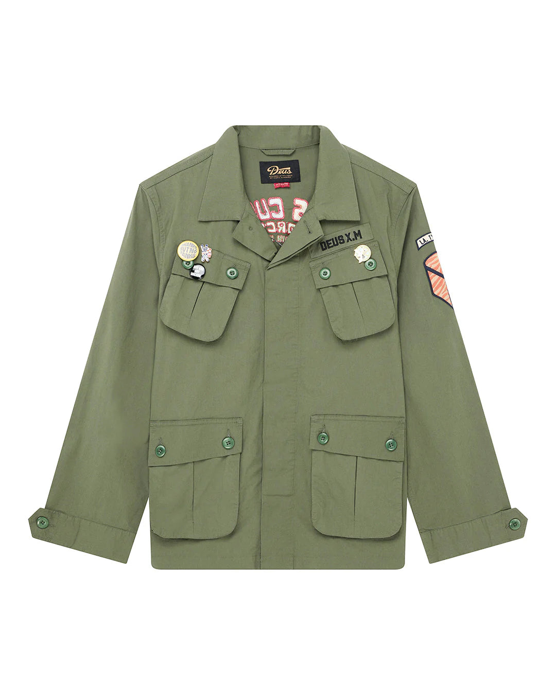 Power Overshirt Pine Green