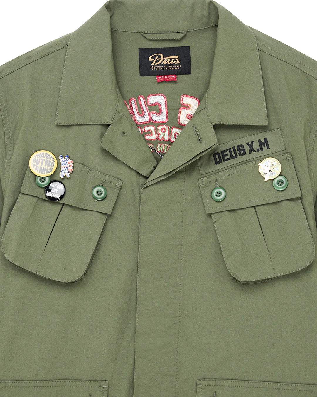 Power Overshirt Pine Green