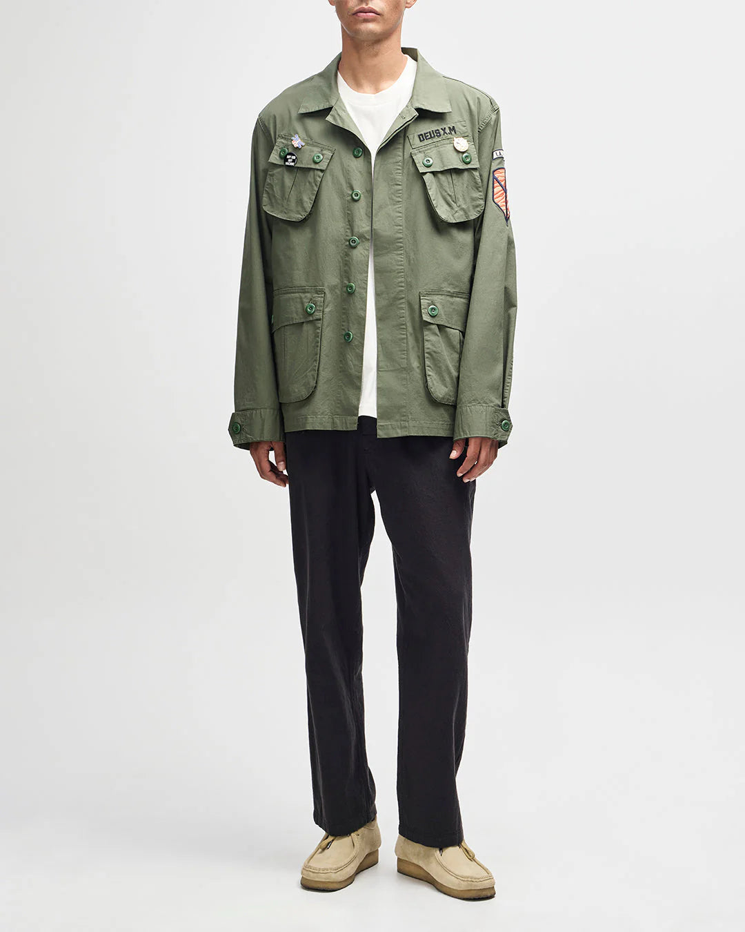Power Overshirt Pine Green