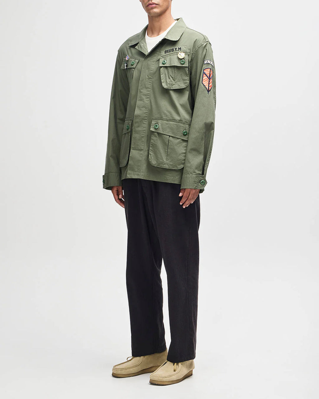 Power Overshirt Pine Green