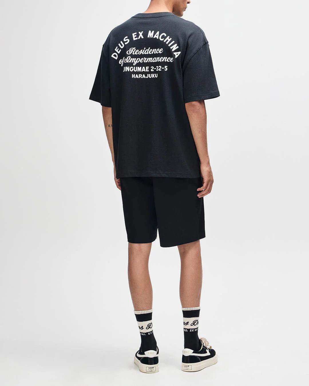 Harajuku Sign Tee Black