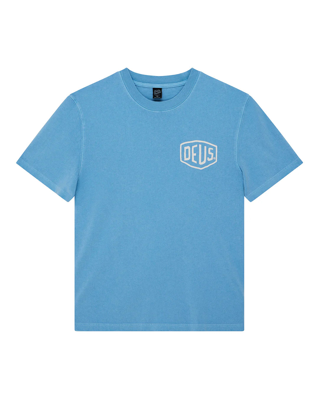 Shield Garment Dyed Tee Bonnie Blue