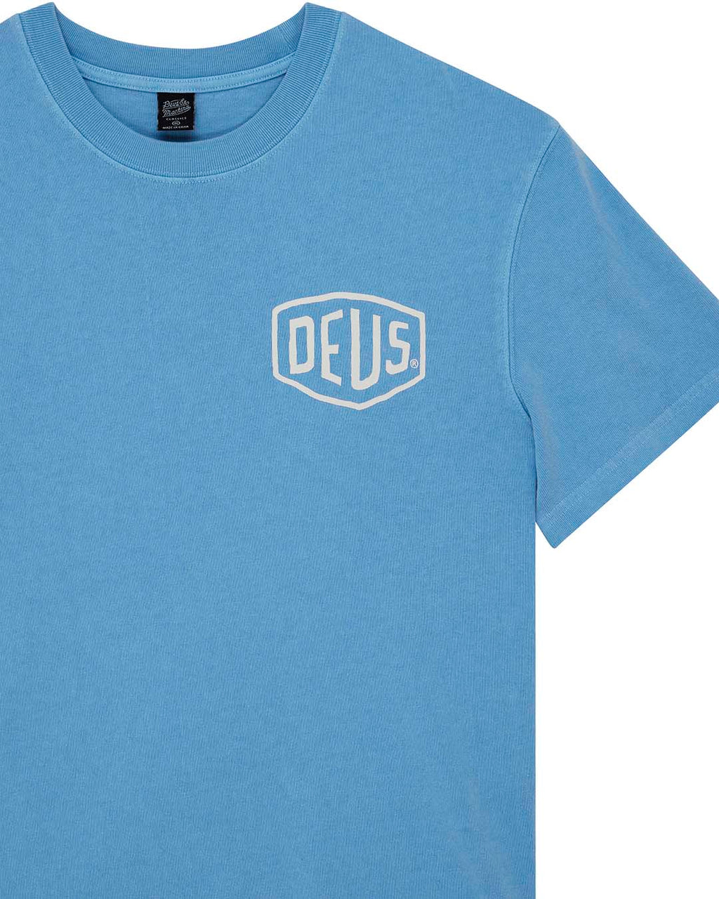 Shield Garment Dyed Tee Bonnie Blue