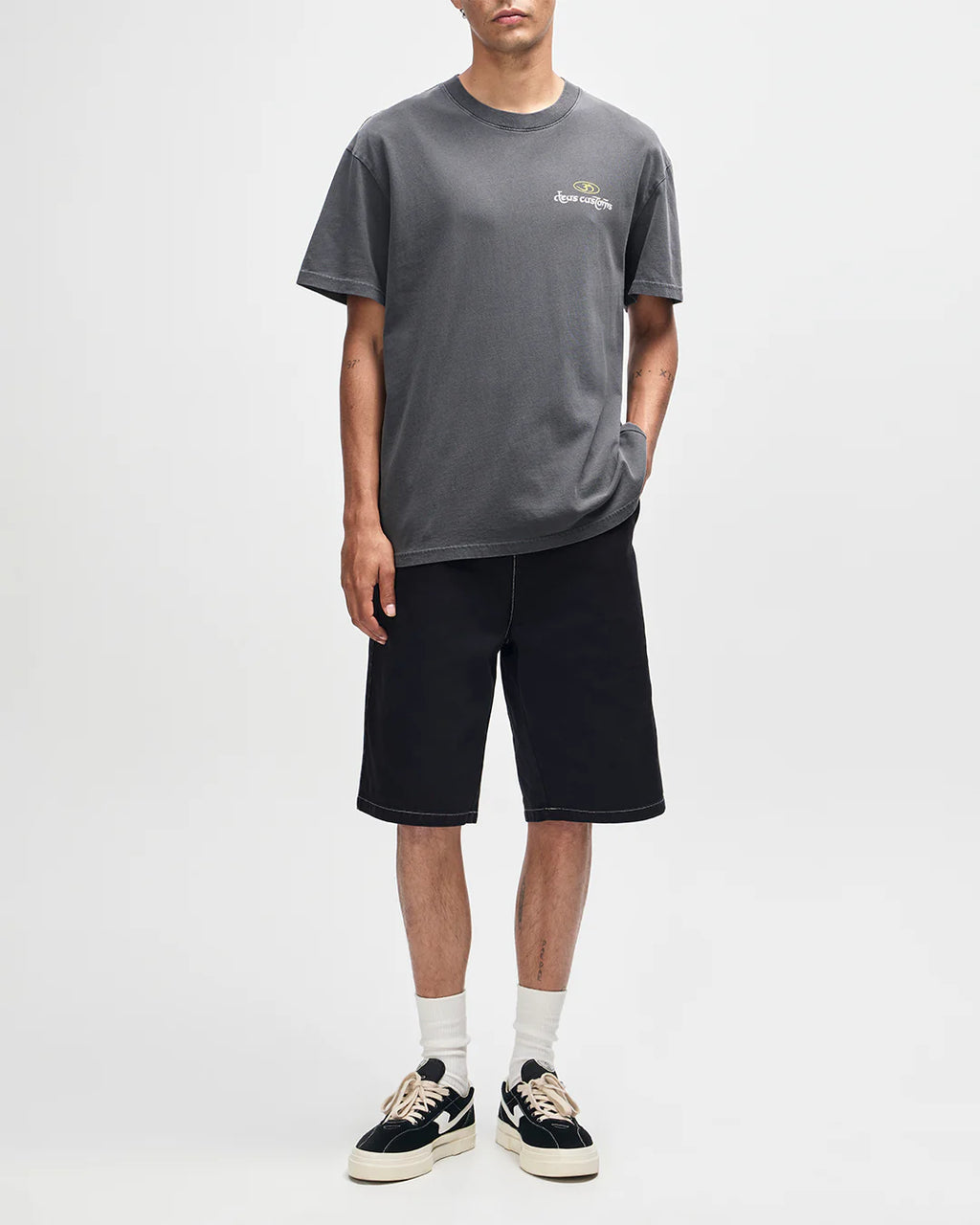 Out Of Reach Tee Anthracite