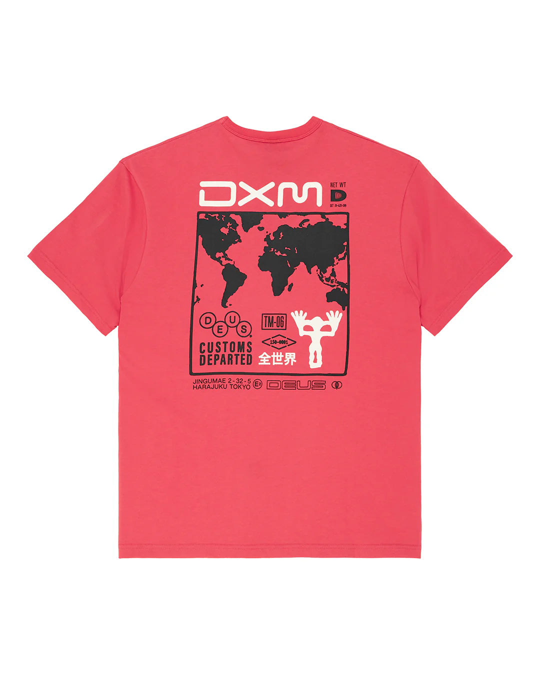 Departed Tee Melon Red