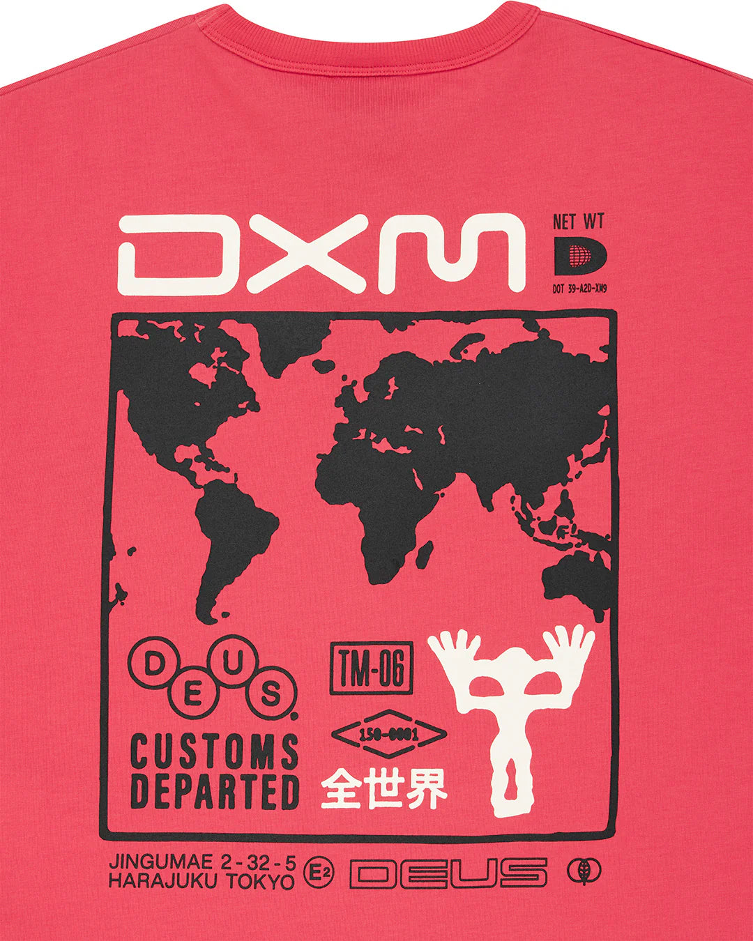 Departed Tee Melon Red