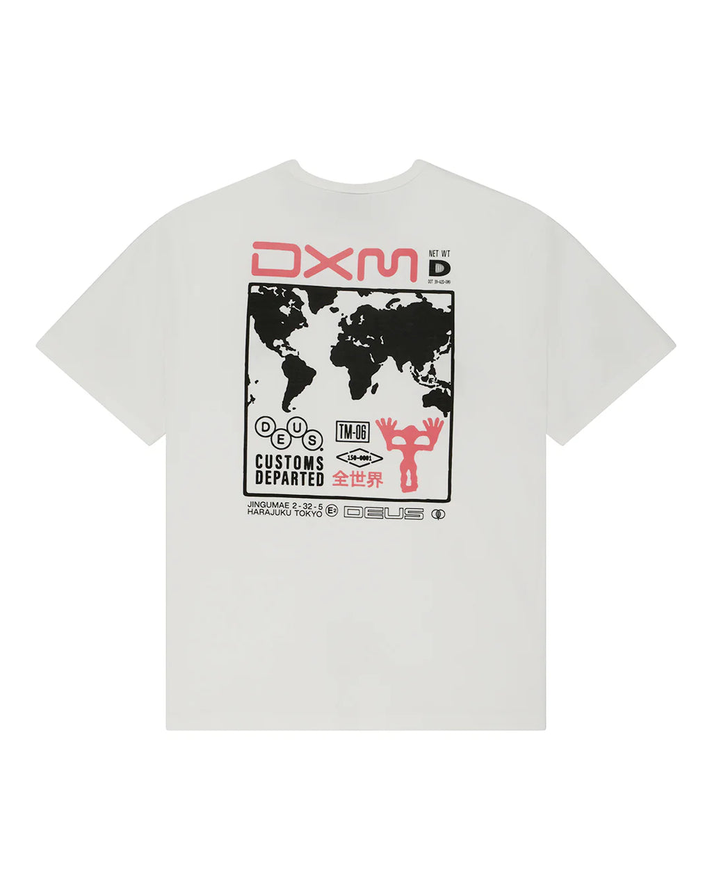 Departed Tee Vintage White