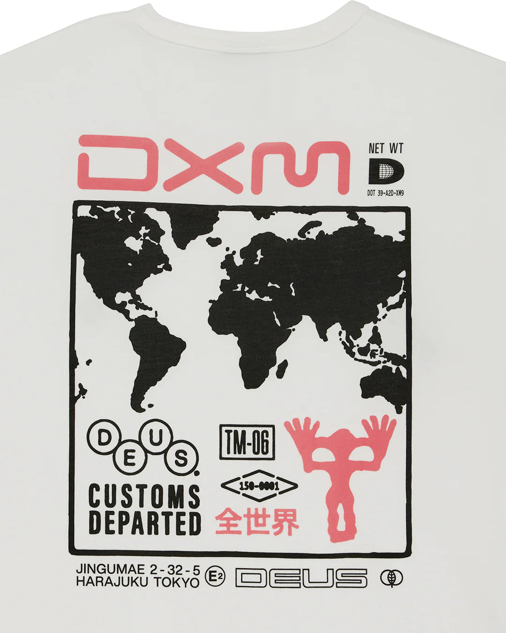 Departed Tee Vintage White