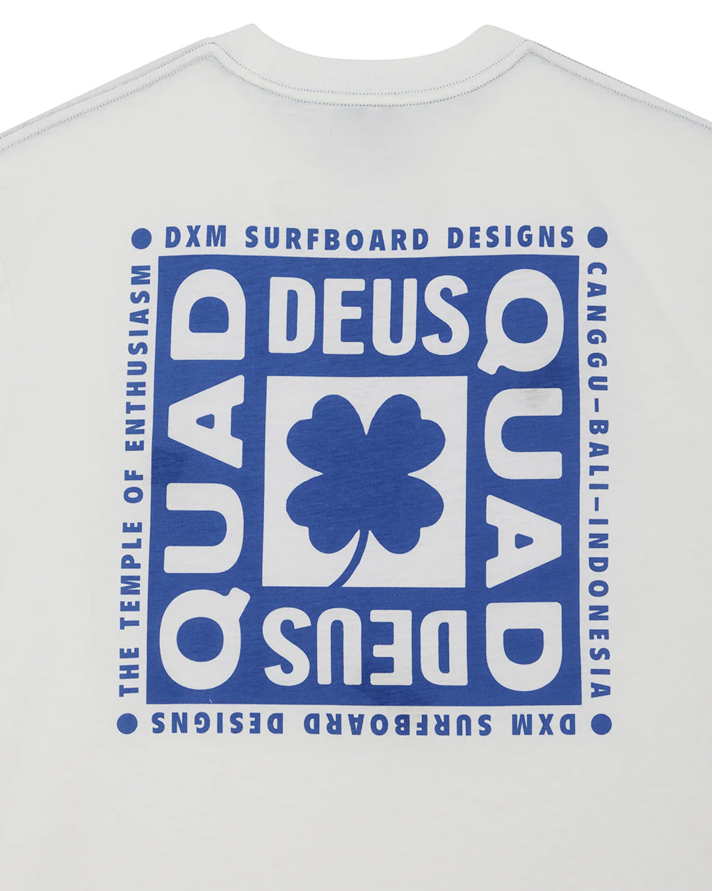 Quad Tee Vintage White
