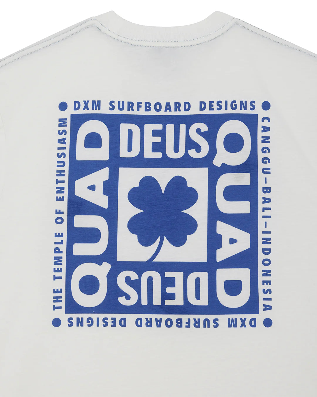 Quad Tee Vintage White