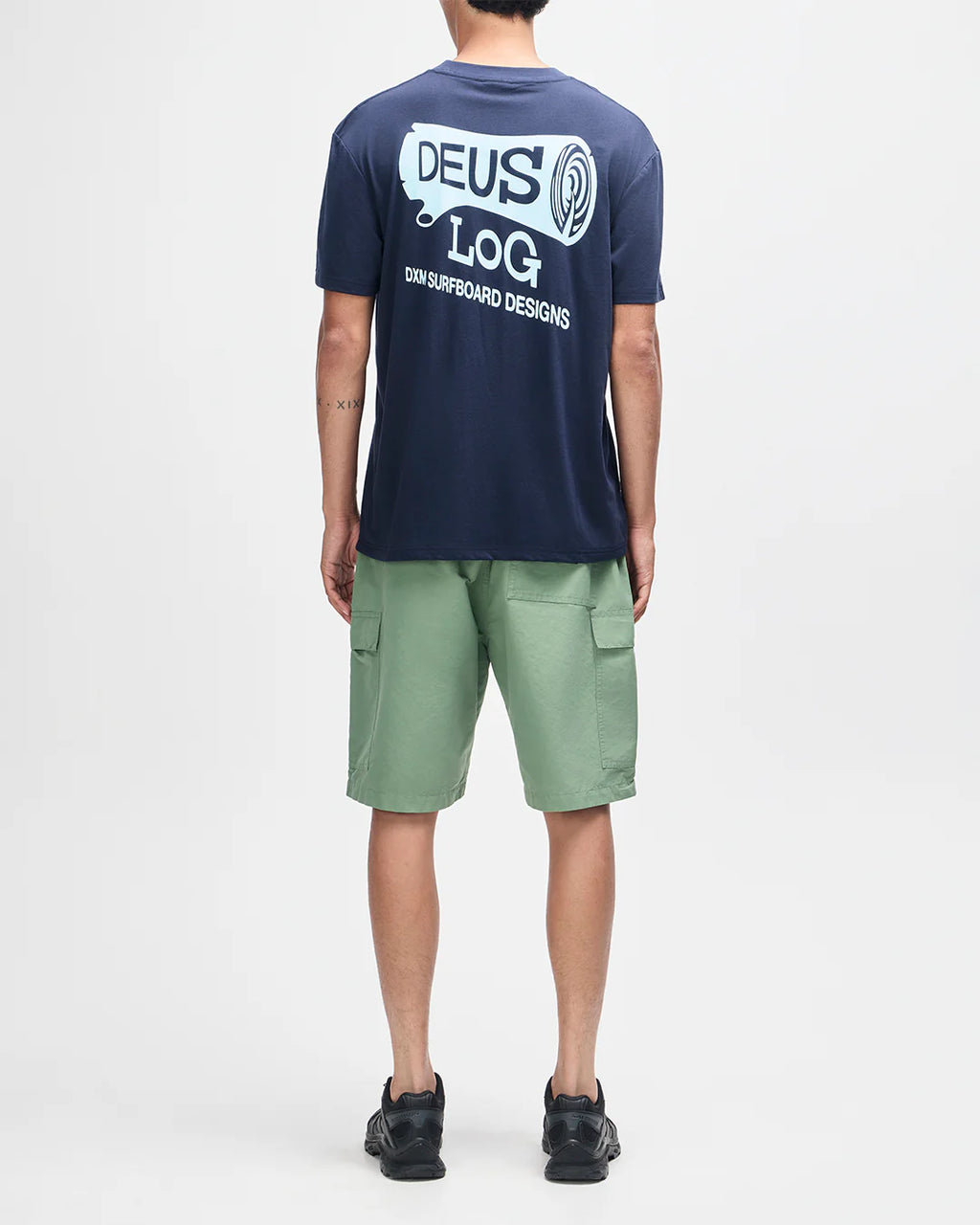 Log Tee Mechanic Blue