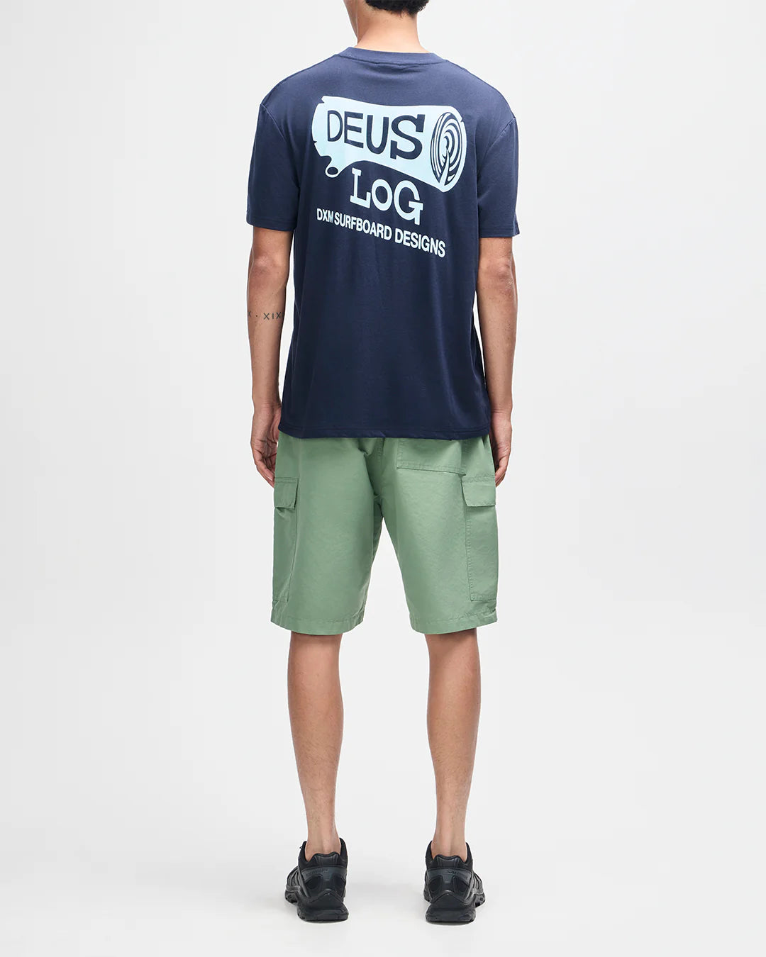 Log Tee Mechanic Blue