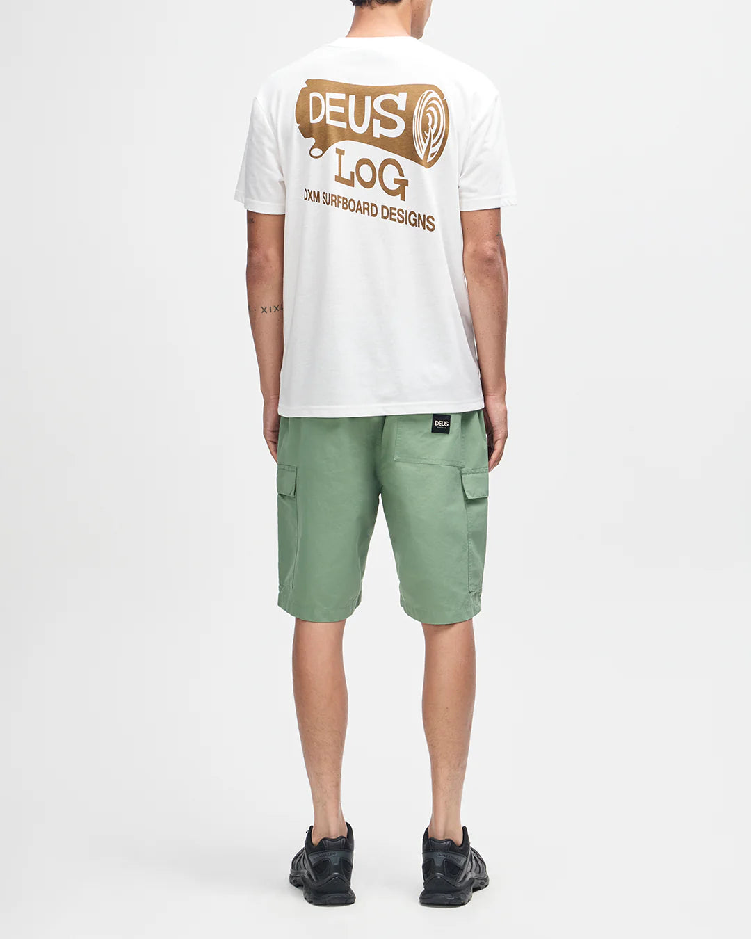 Log Tee Vintage White