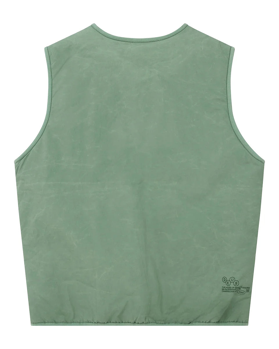Hiro Padded Vest Loden Frost Green