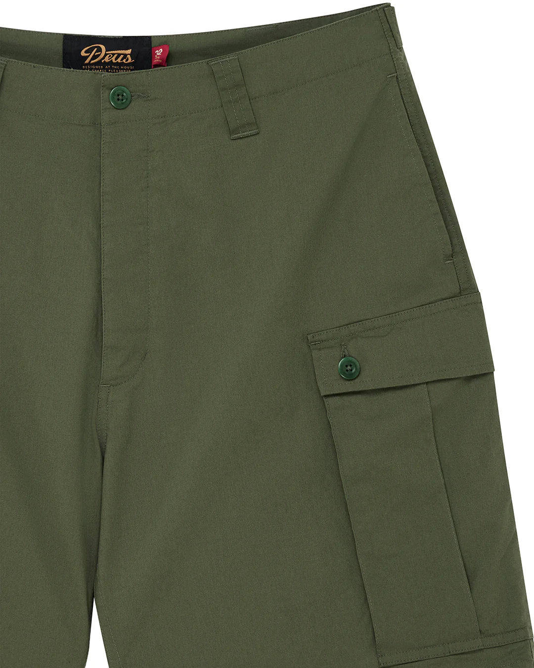 Power Short Pine Green