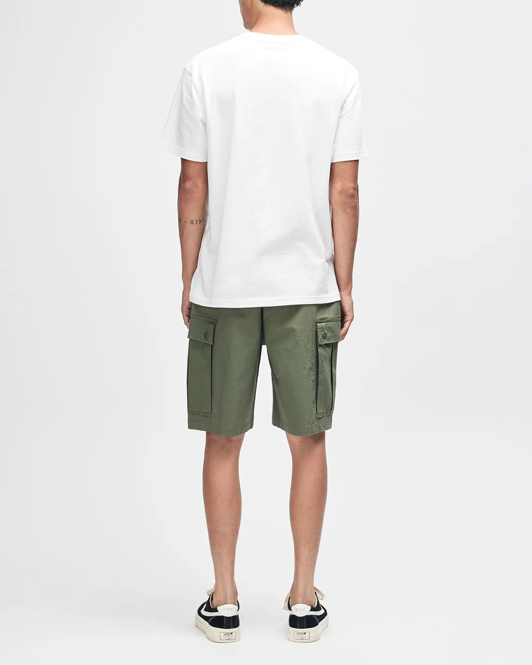 Power Short Pine Green
