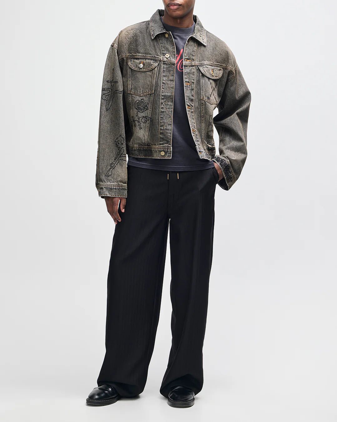 Mephistopheles Noir Jacket Dirty Anthracite