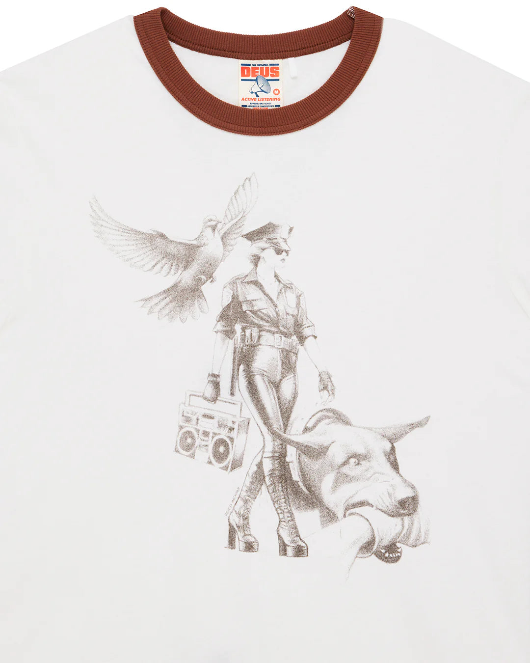 Beat Down Tee Dirty White