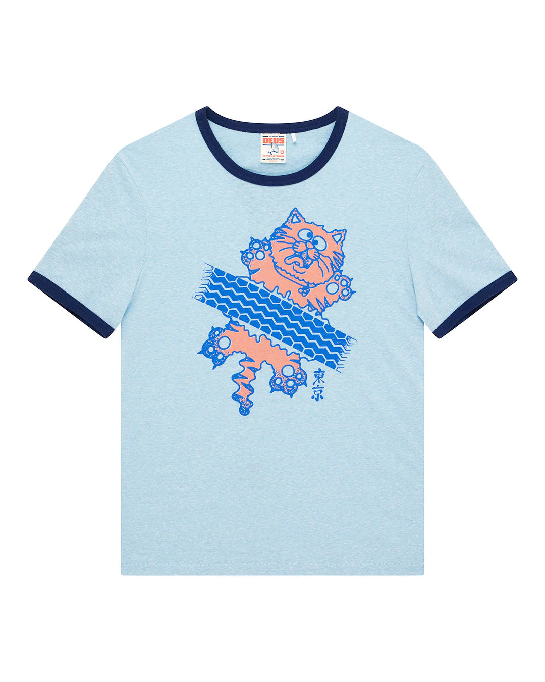 Flat Out Tee Strong Blue