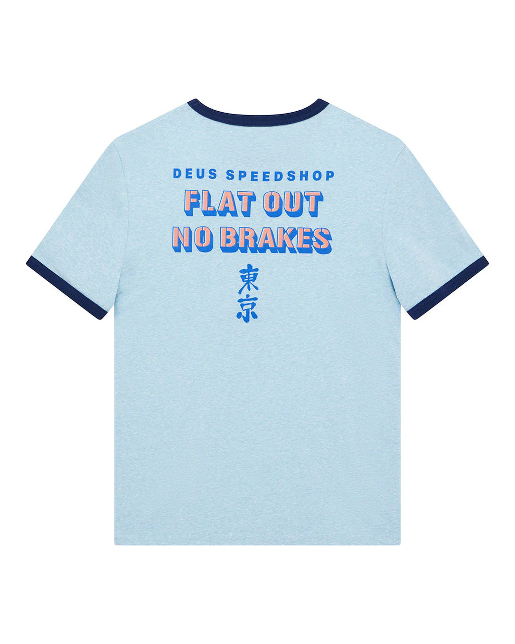 Flat Out Tee Strong Blue