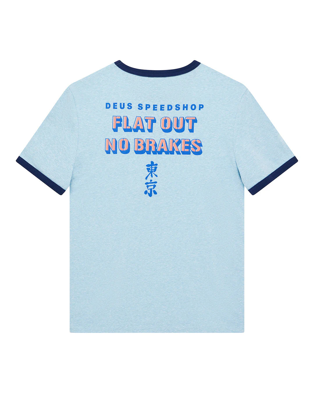 Flat Out Tee Strong Blue