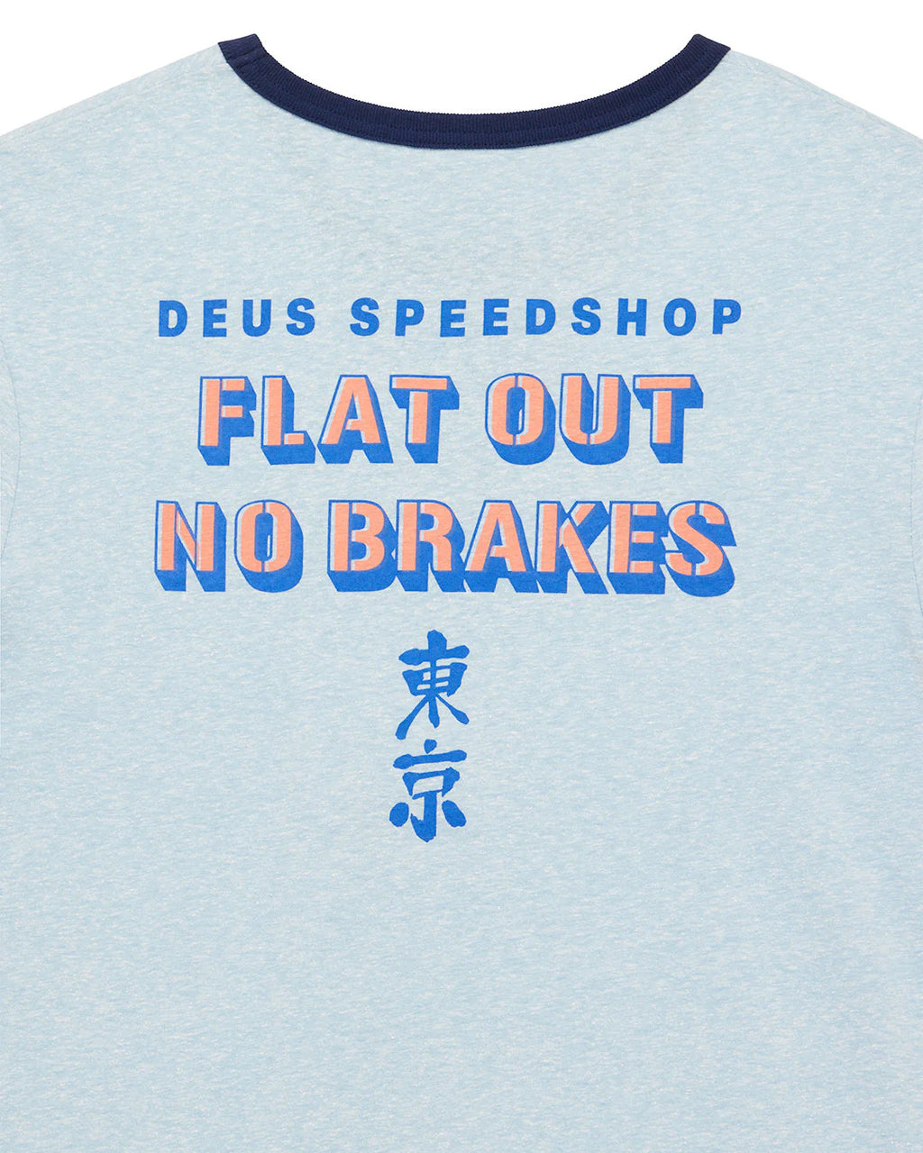 Flat Out Tee Strong Blue