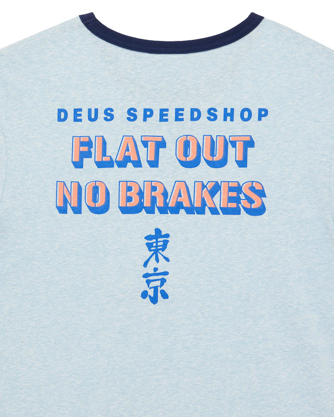 Flat Out Tee Strong Blue