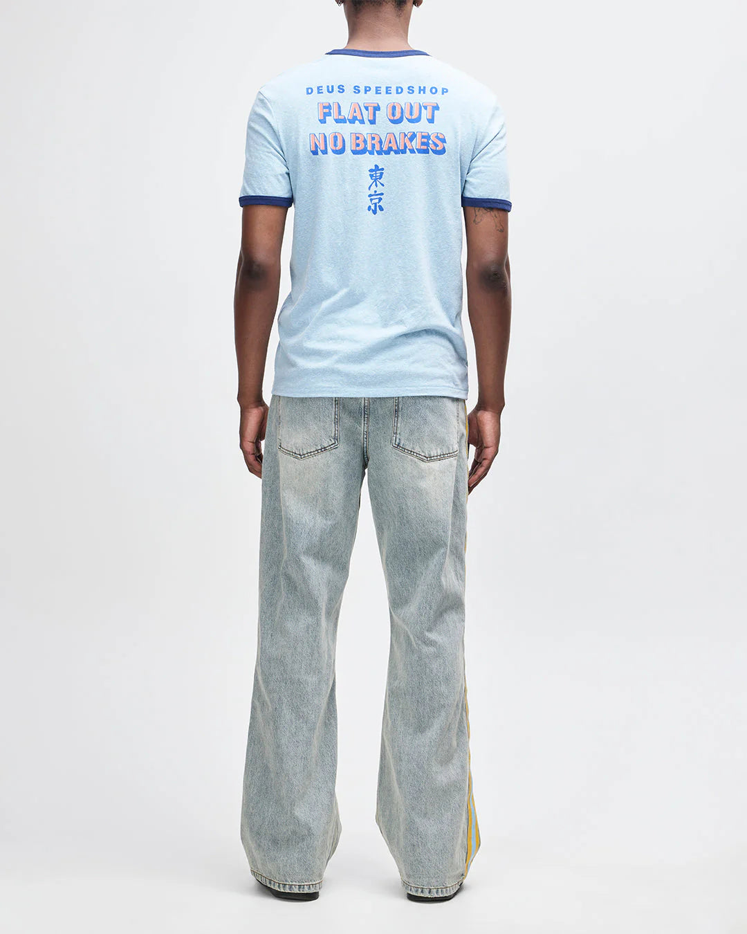 Flat Out Tee Strong Blue