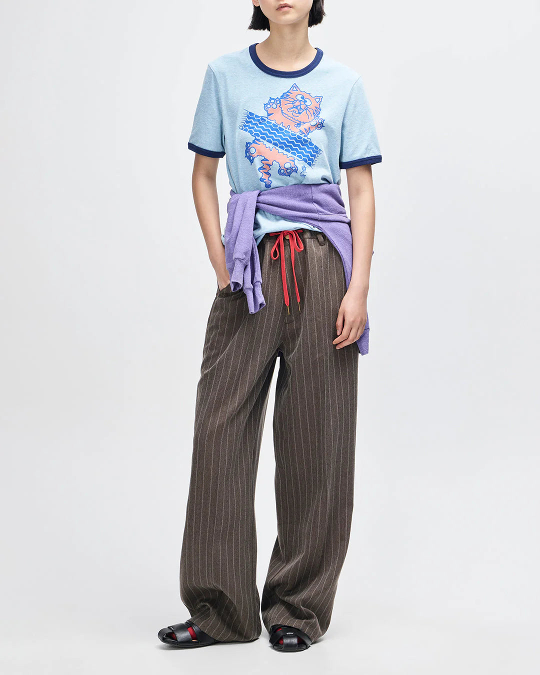 Flat Out Tee Strong Blue