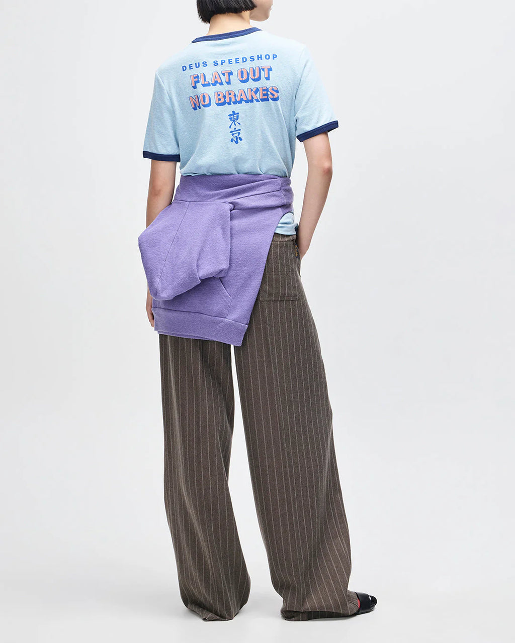 Flat Out Tee Strong Blue