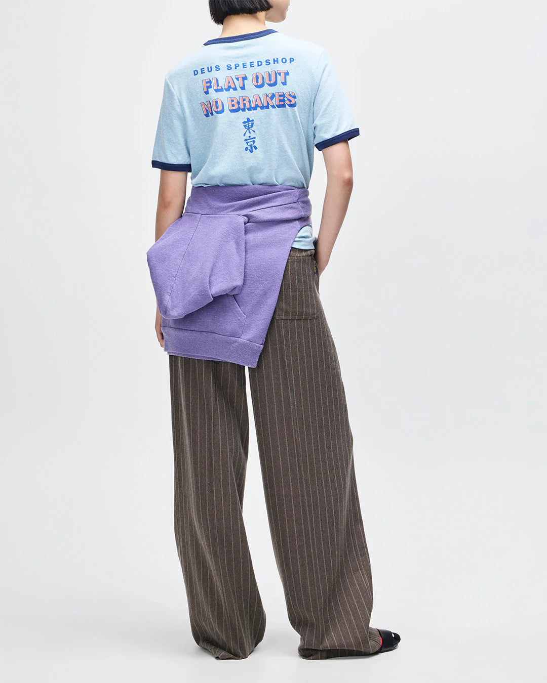 Flat Out Tee Strong Blue