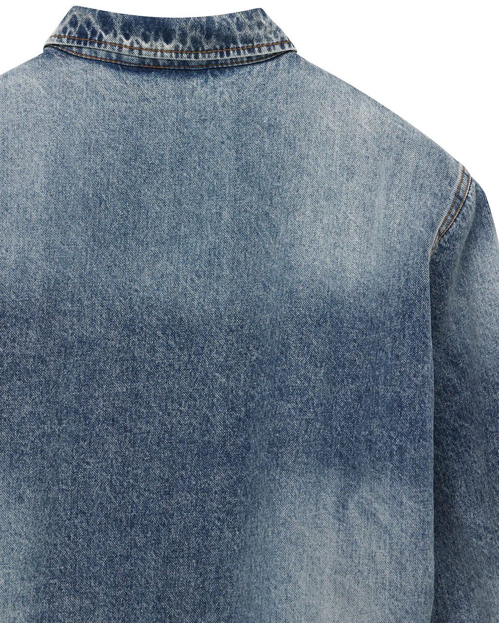 Grand Raid Denim Bomber Stonewash Indigo