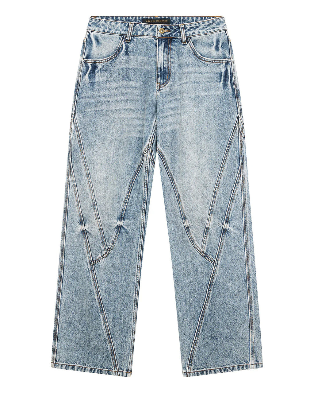 Grand Raid Denim Jean Stonewash Indigo