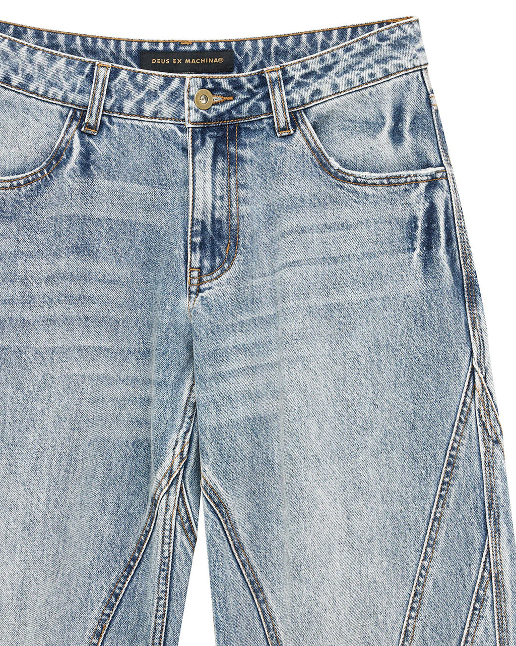 Grand Raid Denim Jean Stonewash Indigo
