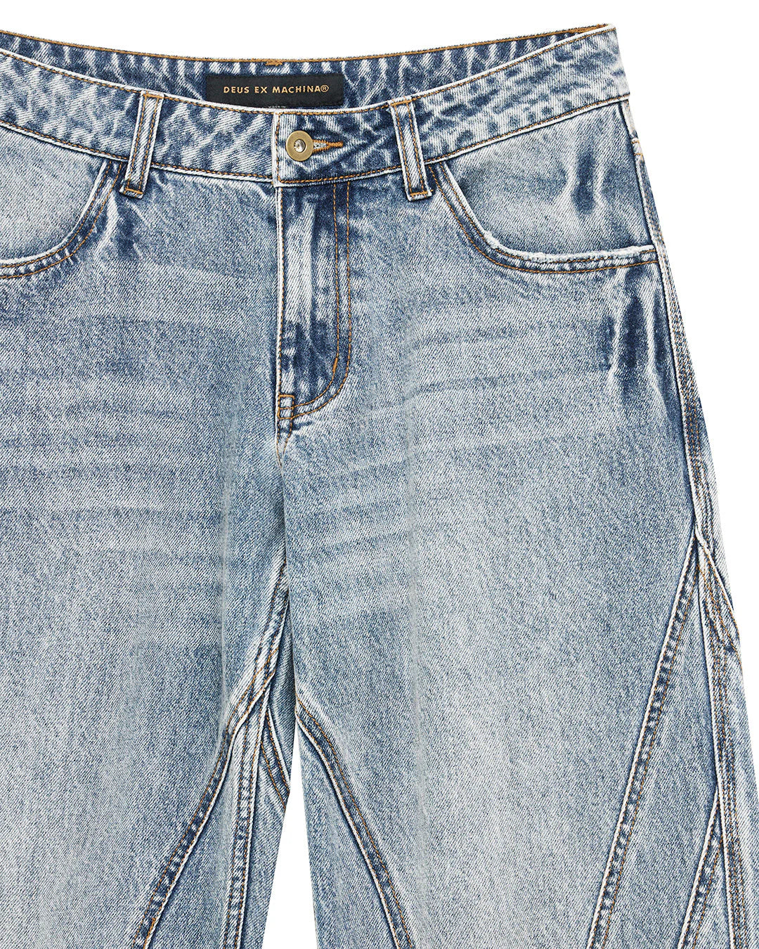 Grand Raid Denim Jean Stonewash Indigo