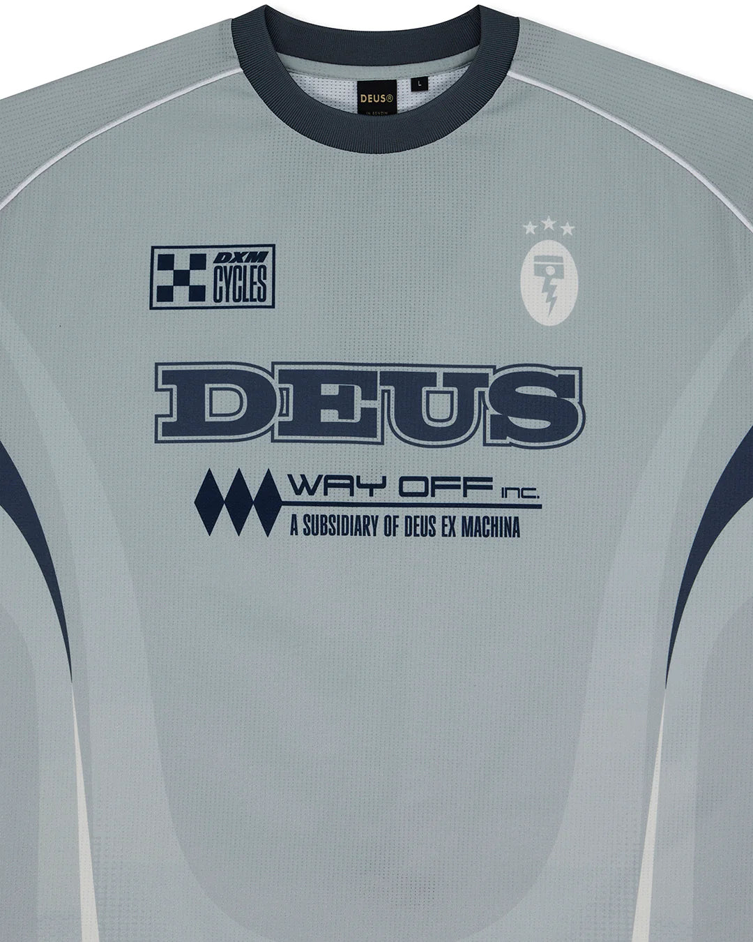 Enduro Ss Moto Jersey Grey
