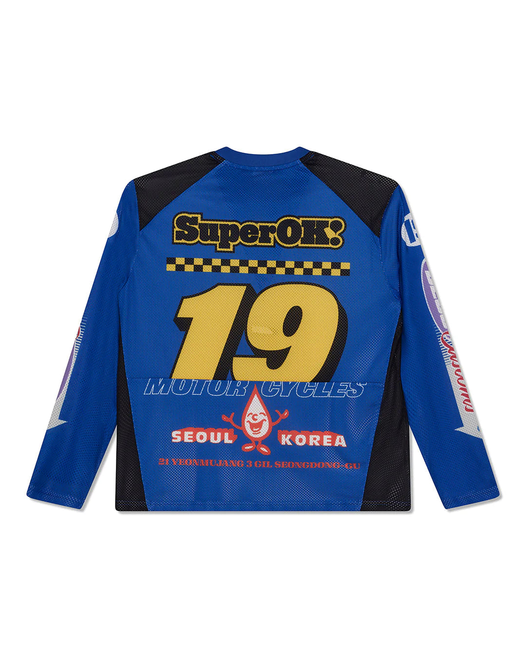 Moss Gather Moto Blue Light