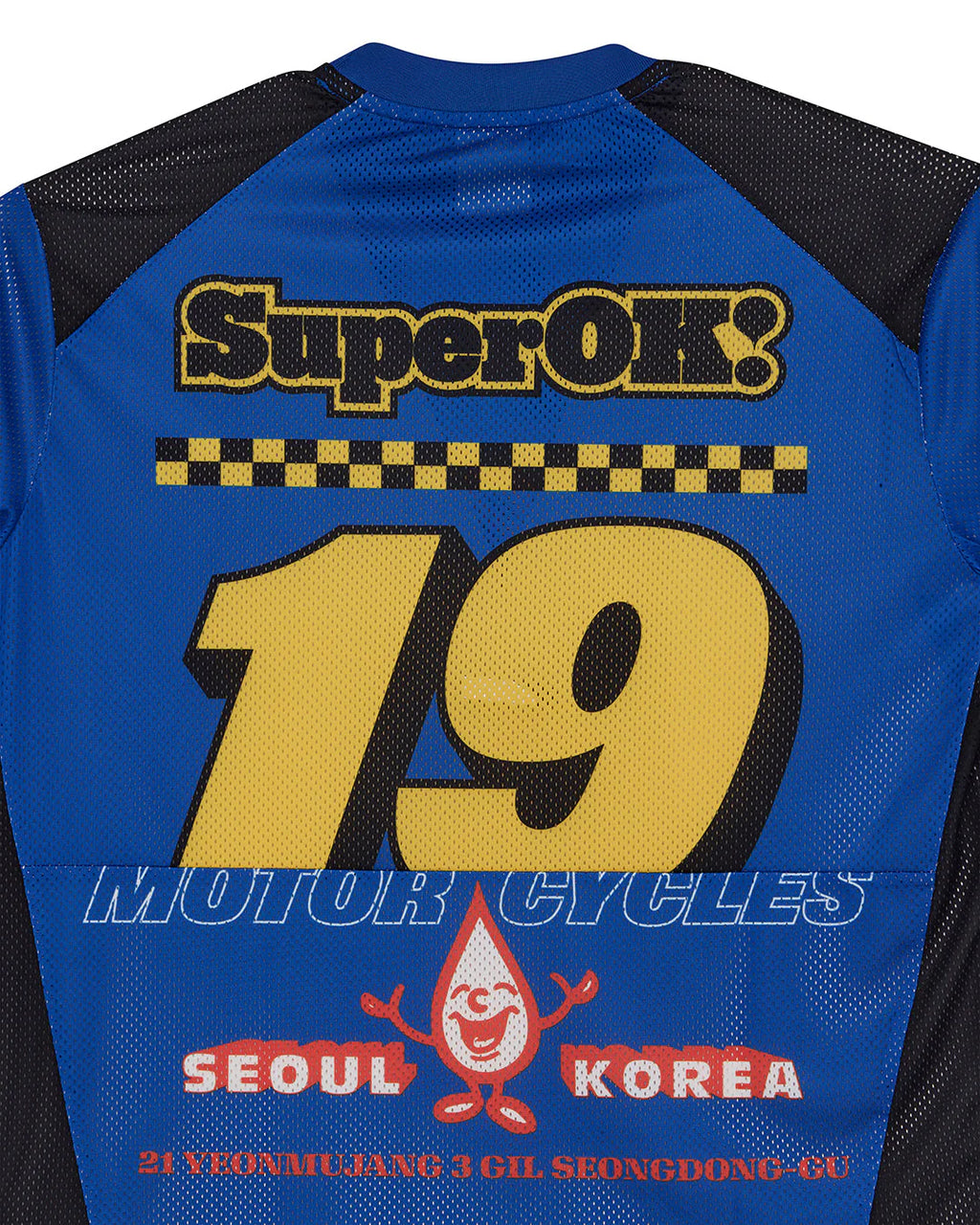 Moss Gather Moto Blue Light