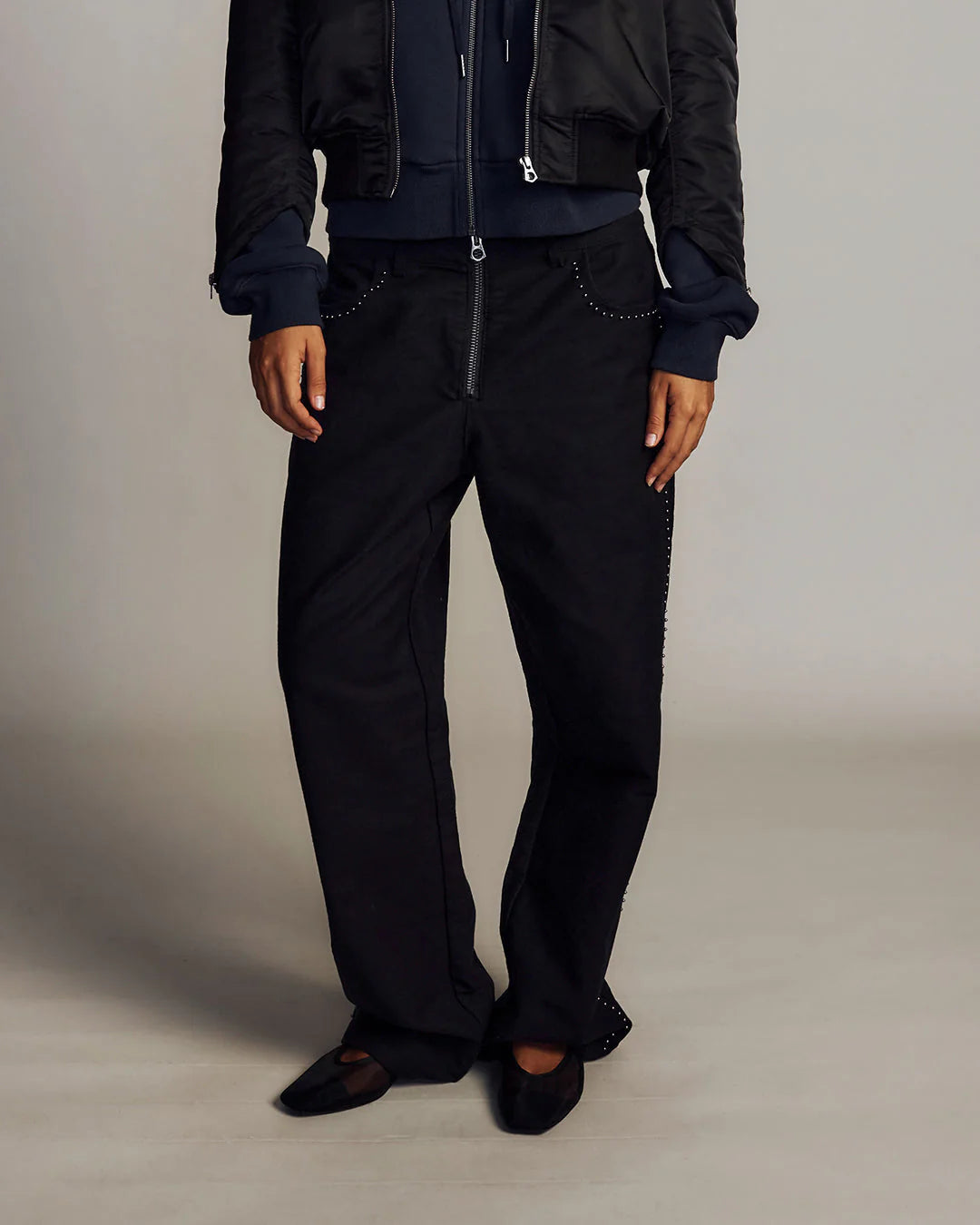 Allusions Pant Black Rinse Wash