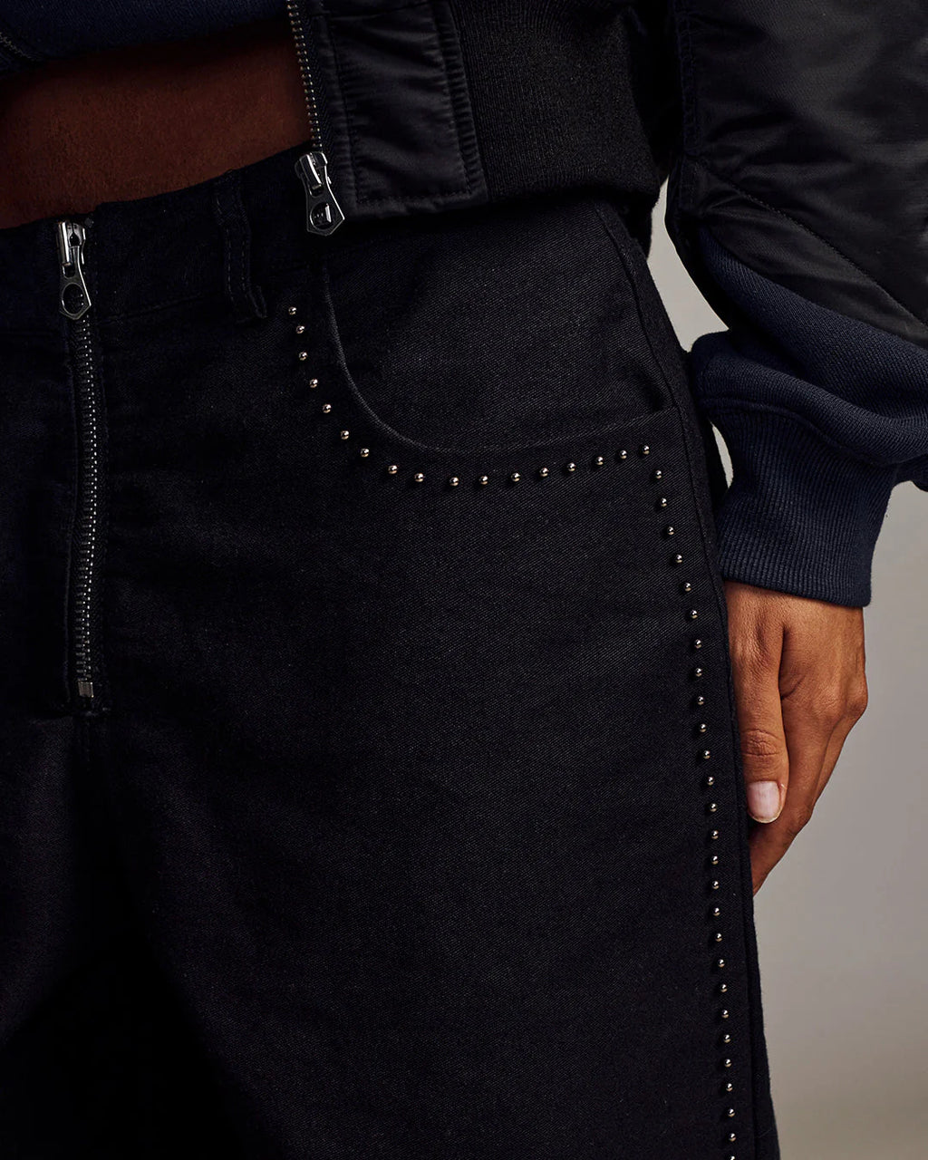 Allusions Pant Black Rinse Wash