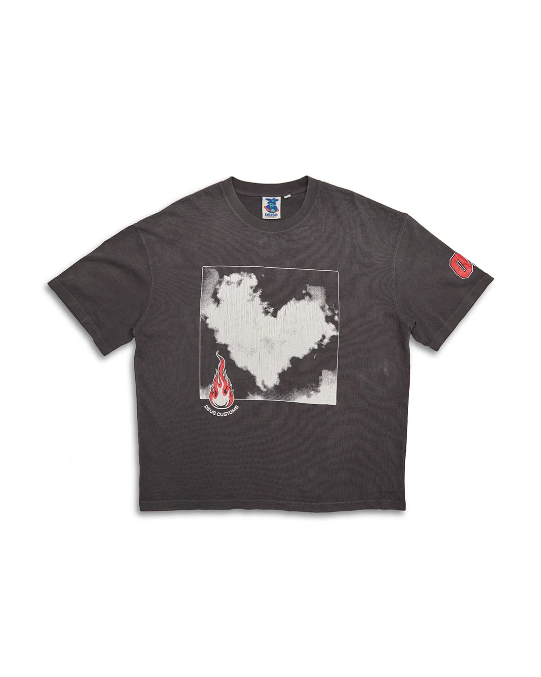 Puffy Love Tee Anthracite